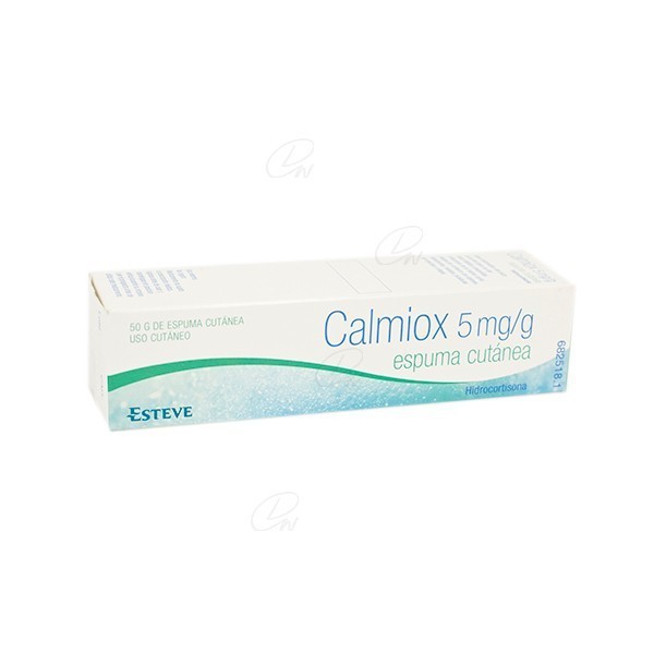 CALMIOX 5 mg/g ESPUMA CUTANEA, 1 envase a presión de 50 g