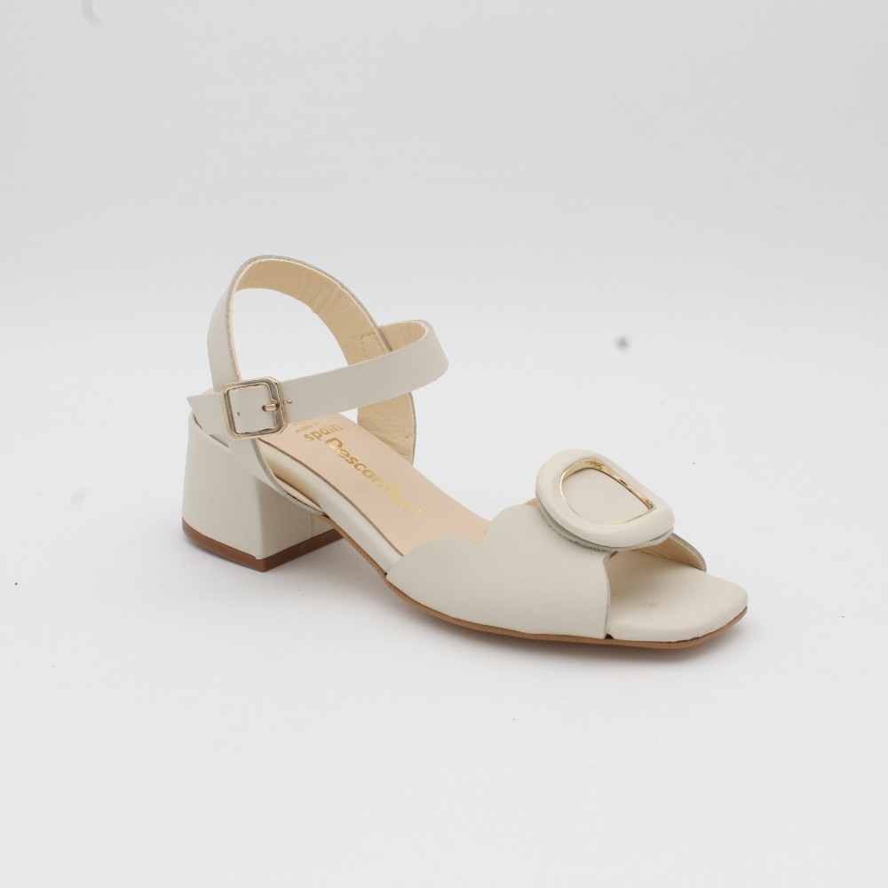 SANDALIA DESCANFLEX 29451 IVORI
