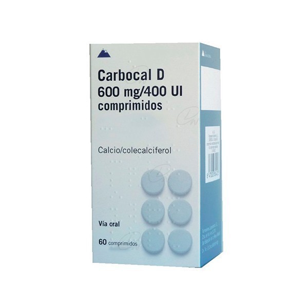 CARBOCAL 600 mg  COMPRIMIDOS, 60 comprimidos