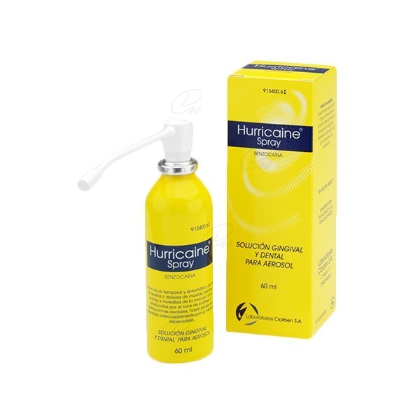 HURRICAINE SPRAY 200 mg/ml SOLUCION PARA PULVERIZACION...