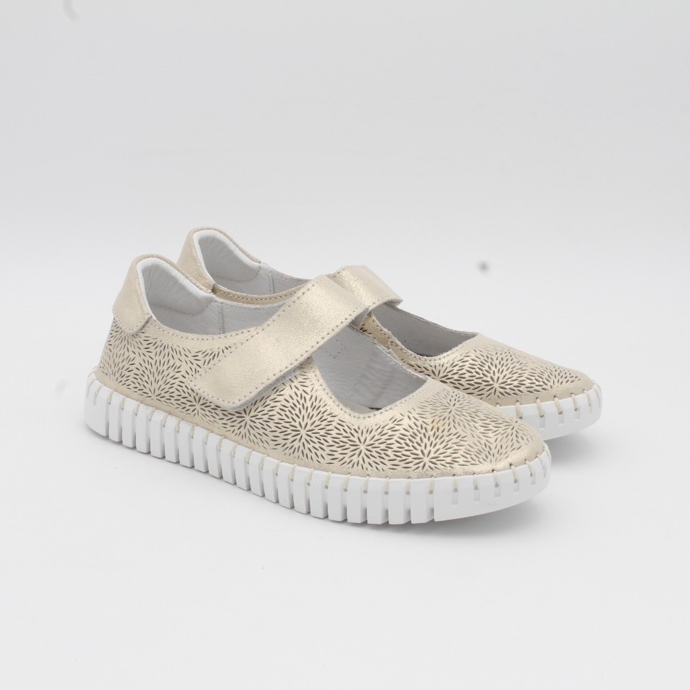 SNEAKER DESCANFLEX 80799 GOLD