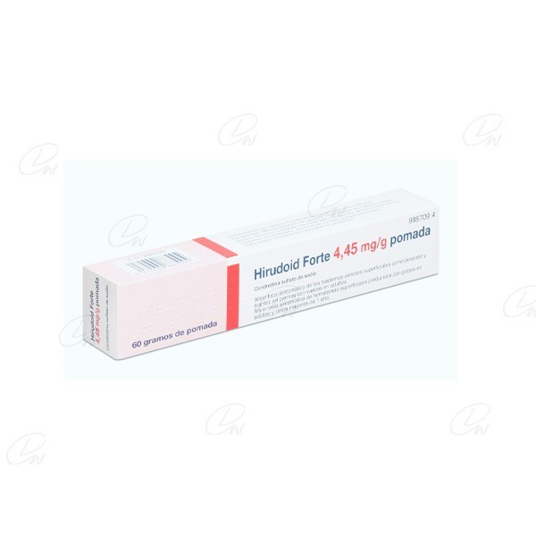 HIRUDOID FORTE 4,45 mg/g POMADA, 1 tubo de 60 g