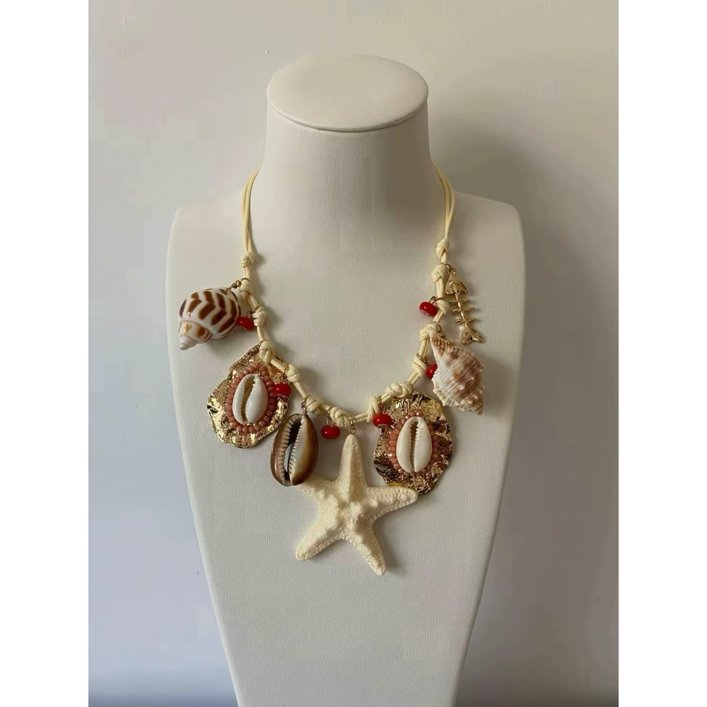 COLLAR MEDITERRÁNEO CORAL