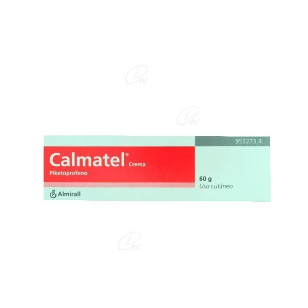 CALMATEL 18 mg/g CREMA, 1 tubo de 60 g