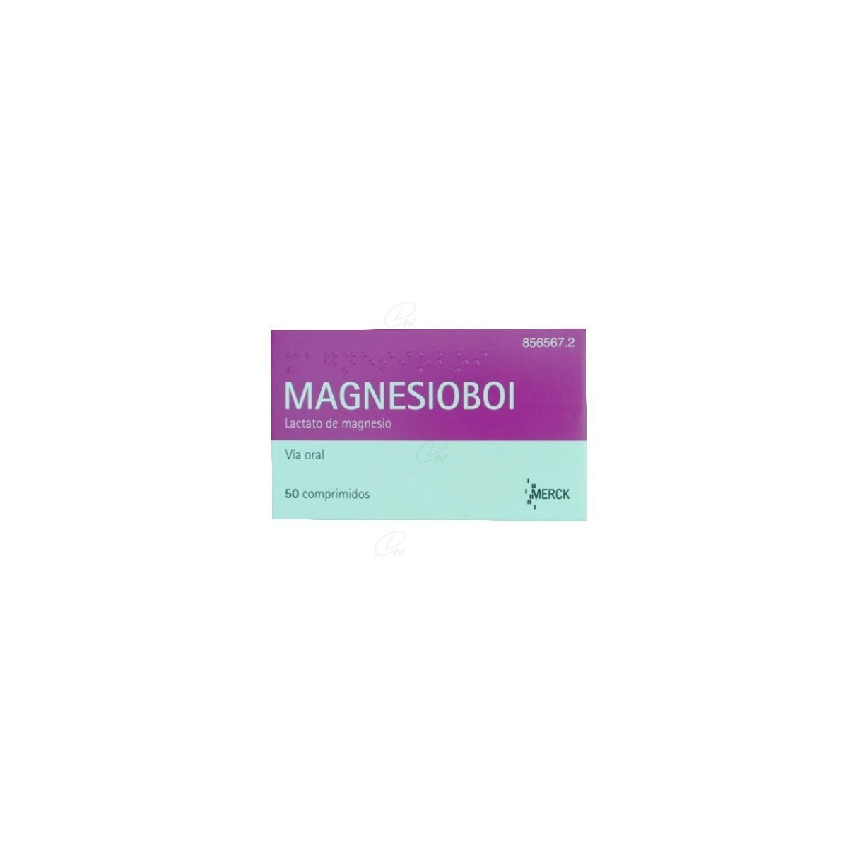 MAGNESIOBOI 48,62 mg COMPRIMIDOS, 50 comprimidos