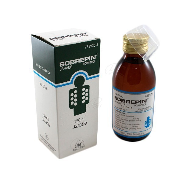 SOBREPIN JARABE, 1 frasco de 150 ml