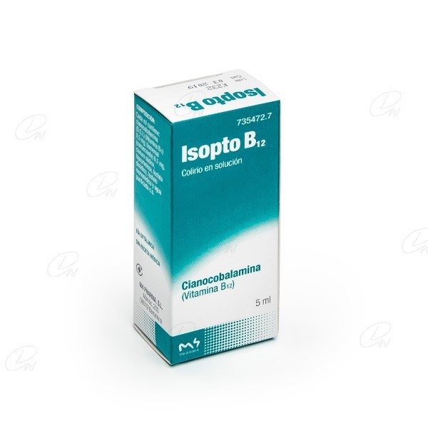 ISOPTO B12, 1 frasco de 5 ml