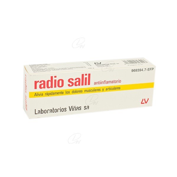 RADIO SALIL ANTIINFLAMATORIO CREMA, 1 tubo de 60 g