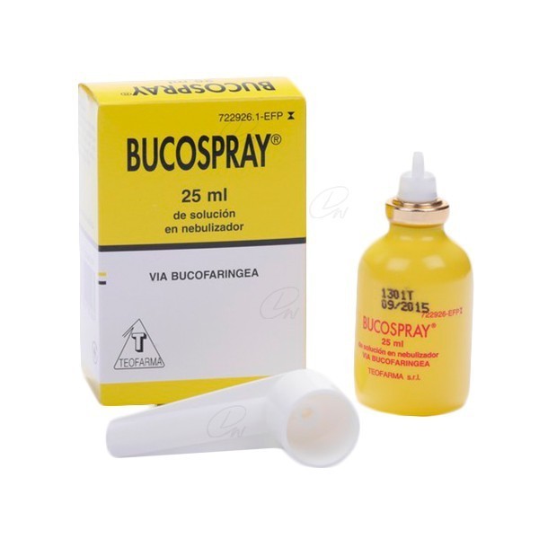 BUCOSPRAY 15 mg/ml + 0,5 mg/ml  SOLUCION PARA...