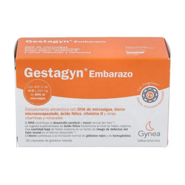 gestagyn embarazo 30 capsulas