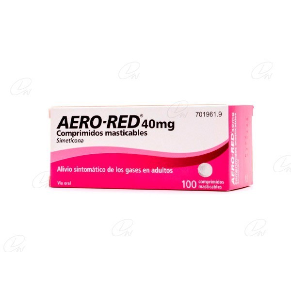 AERO RED COMPRIMIDOS MASTICABLES, 100 comprimidos