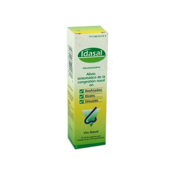 IDASAL 1mg/ml SOLUCION PARA PULVERIZACION NASAL, 1 frasco...
