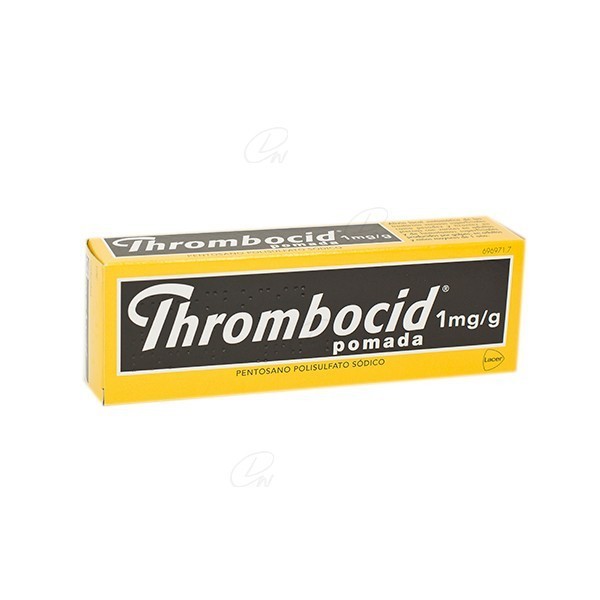 THROMBOCID 1mg/g POMADA, 1 tubo de 60 g