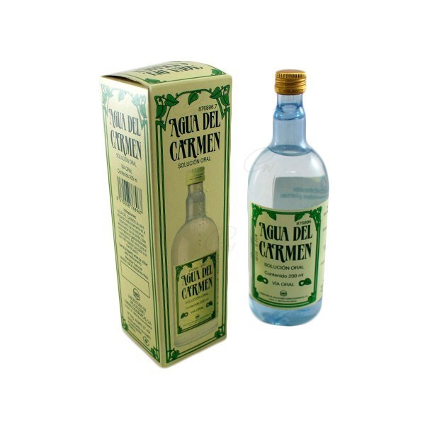 AGUA DEL CARMEN SOLUCIÓN ORAL, 1 frasco de 200 ml