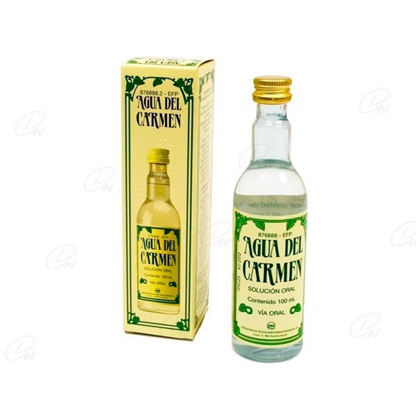 AGUA DEL CARMEN SOLUCIÓN ORAL, 1 frasco de 100 ml
