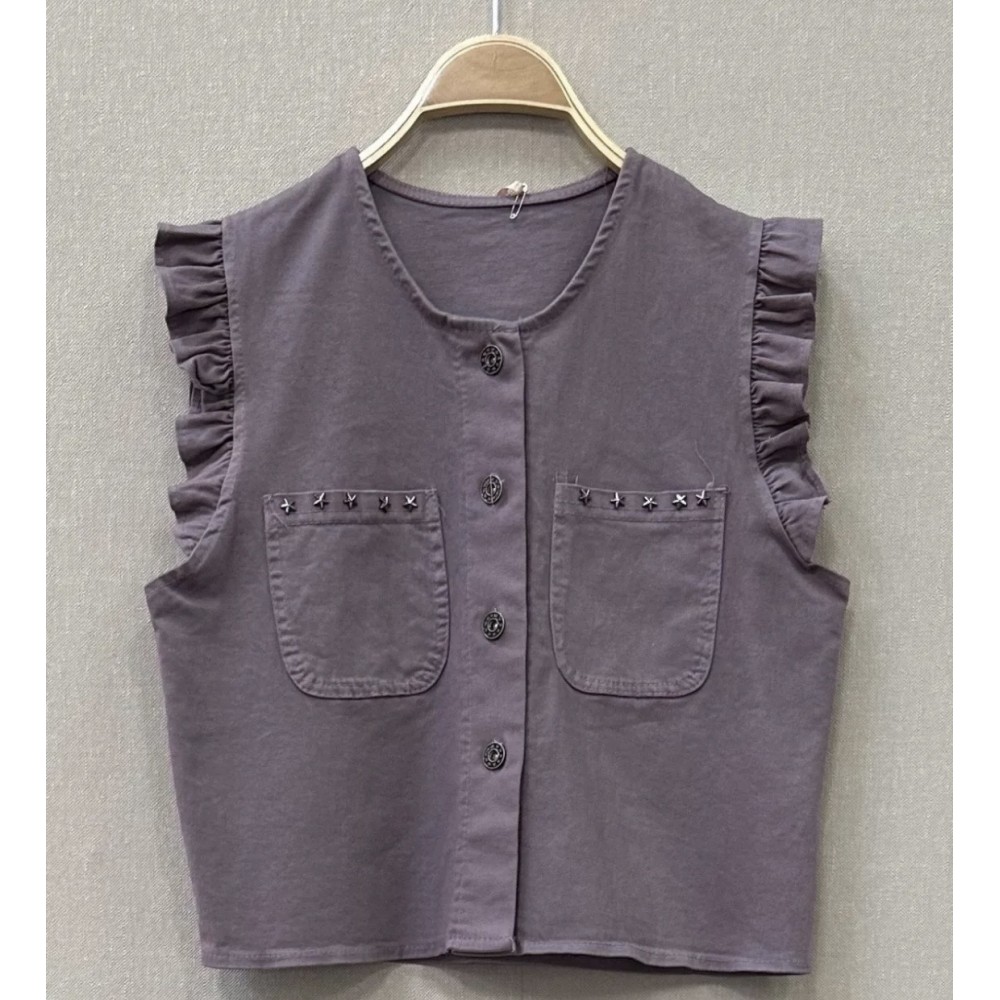 CHALECO MORADO