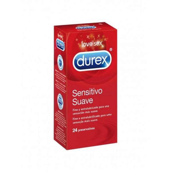 durex sensitivo suave 24 preservativos