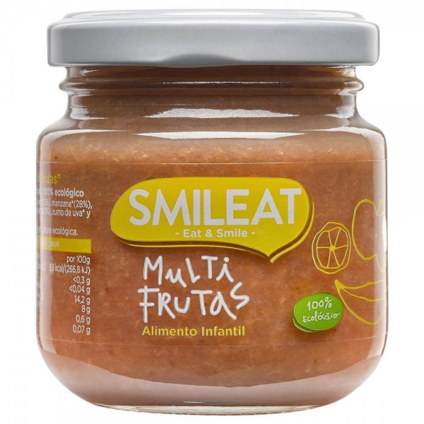 smileat tarrito de multifrutas 130 gr