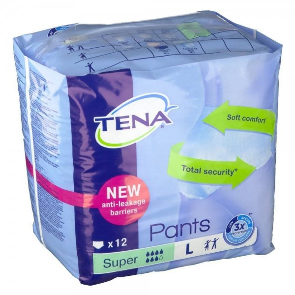 tena pants super 12 uds