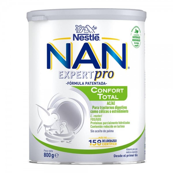 nan confort total 800 g