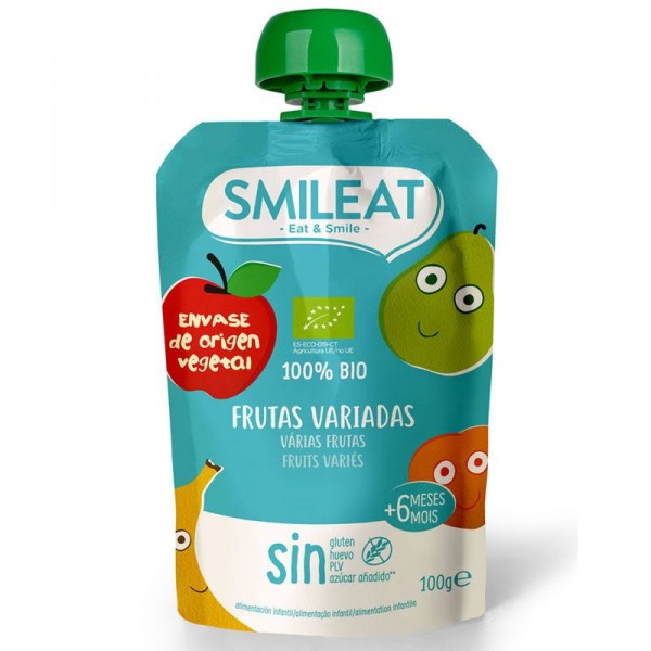 smileat pouch frutas variadas 100g