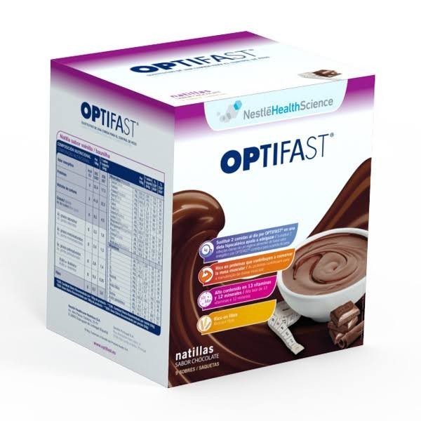 optifast natillas chocolate 9 sobres