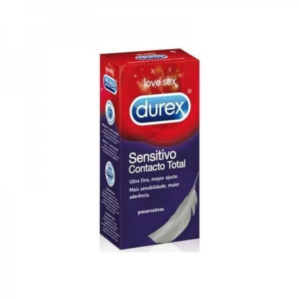 durex sensitivo contacto total 6 unidades