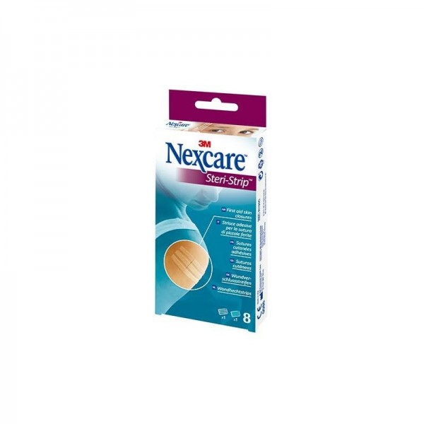 steri strip 6 tiras sutura cutanea 6mm x 38mm