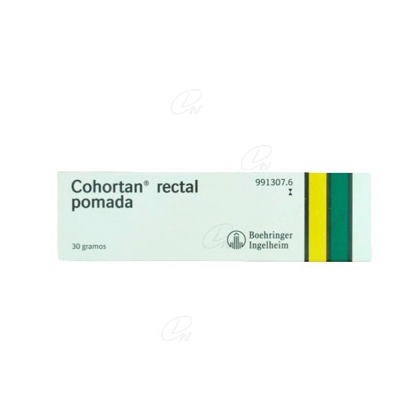 COHORTAN RECTAL POMADA, 1 tubo de 30 g