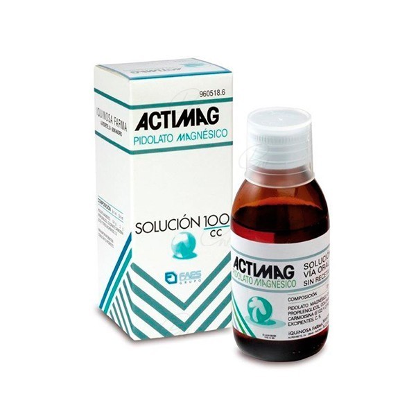 ACTIMAG SOLUCION, 1 frasco de 100 ml