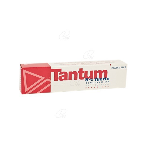 TANTUM 5% FUERTE CREMA, 1 tubo de 50 g