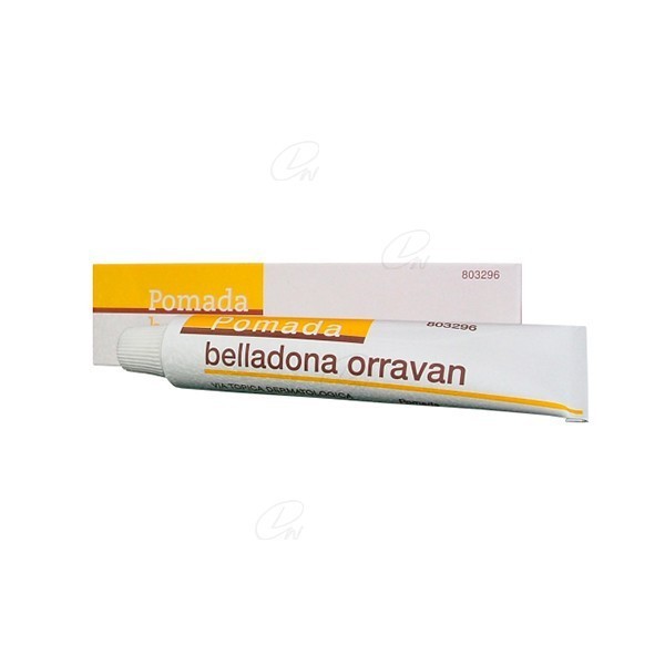 POMADA BELLADONA ORRAVAN POMADA, 1 tubo de 25 g