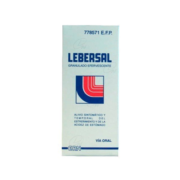 LEBERSAL GRANULADO EFERVESCENTE, 1 frasco de 100 g