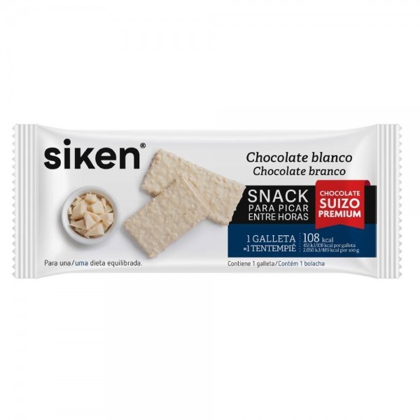 siken form galleta chocolate blanco 25gr