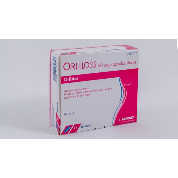 ORLILOSS 60 MG CAPSULAS DURAS  (Blister)