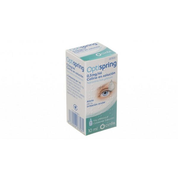 OPTISPRING 0,5 MG/ML COLIRIO EN SOLUCION, 1 frasco de 10 ml