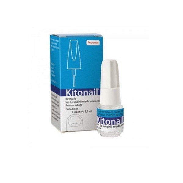 KITONAIL 80 MG/G BARNIZ UÑAS MEDICAMENTOSO 3.3 ML