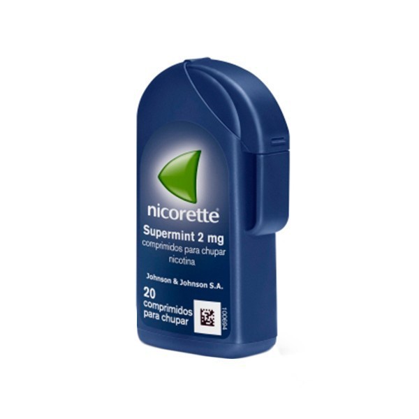 NICORETTE SUPERMINT 2 mg COMPRIMIDOS PARA CHUPAR EFG, 20...