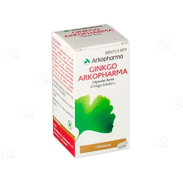 ARKOCAPSULAS GINKGO 180 mg CAPSULAS DURAS, 100 cápsulas