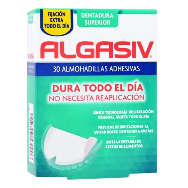 algasiv superior 30 almohadillas adhesivas