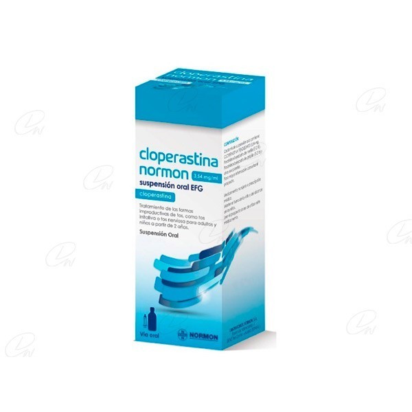 CLOPERASTINA NORMON EFG 3.54 MG/ML SUSPENSION ORAL 200 ML
