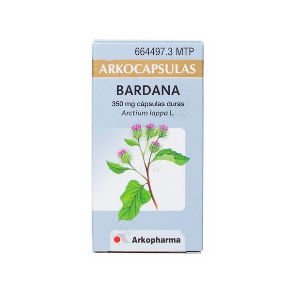 ARKOCAPSULAS BARDANA 350 mg CAPSULAS DURAS, 48 cápsulas