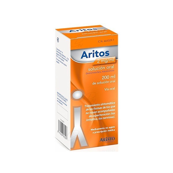 ARITOS 2 mg/ml SOLUCION ORAL, 1 frasco de 200 ml