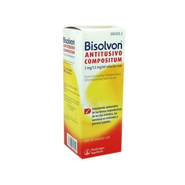 BISOLVON ANTITUSIVO COMPOSITUM 3 mg/ml + 1,5 mg/ml...