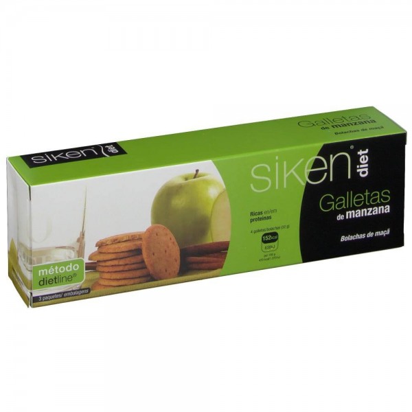 siken diet galletas manzana 15 unidades
