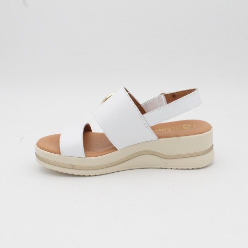 SANDALIA DESCANFLEX 21221 BLANCO