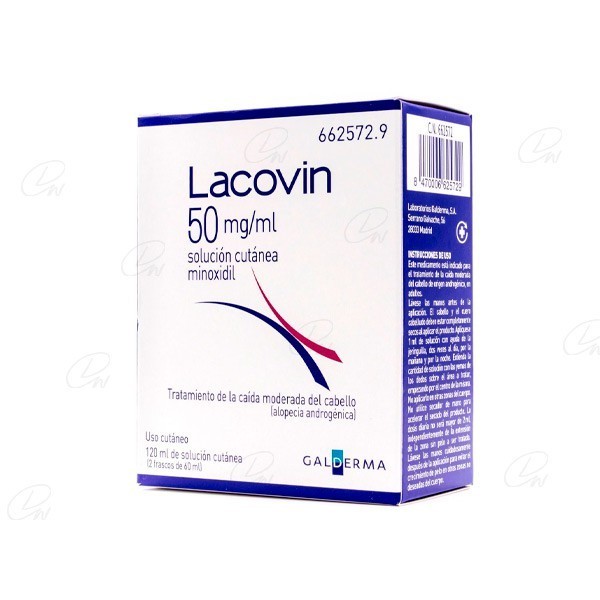 LACOVIN 50 mg/ml SOLUCIÓN CUTÁNEA, 4 frascos de 60 ml