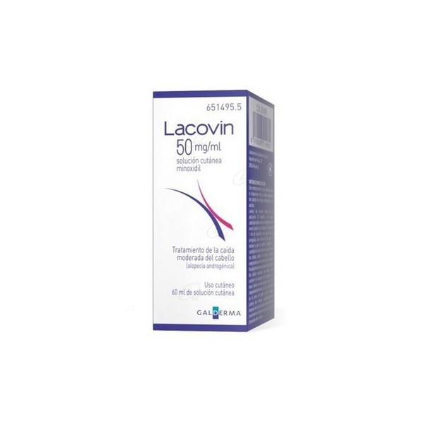 LACOVIN 50 mg/ml SOLUCIÓN CUTÁNEA, 1 frasco de 60 ml