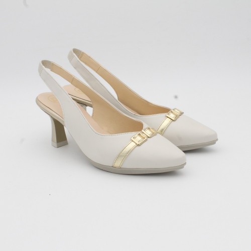 ZAPATO DESTALONADO DESCANFLEX 27146 BLANCO