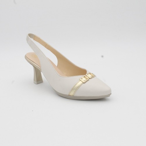 ZAPATO DESTALONADO DESCANFLEX 27146 BLANCO 2